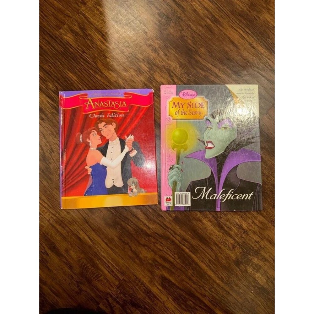 Anastasia & Sleeping Beauty / Maleficent book bundle